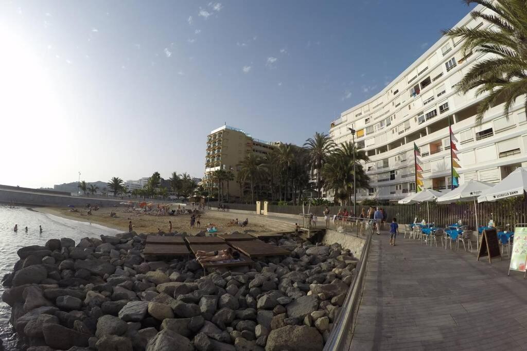 Studio Apartment La Lajilla Located At Beachfront Arguineguin 外观 照片